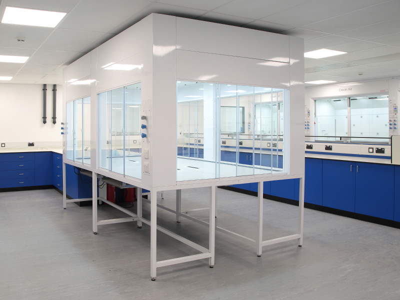 Ventilated Enclosure install at the Sygnature Labs.