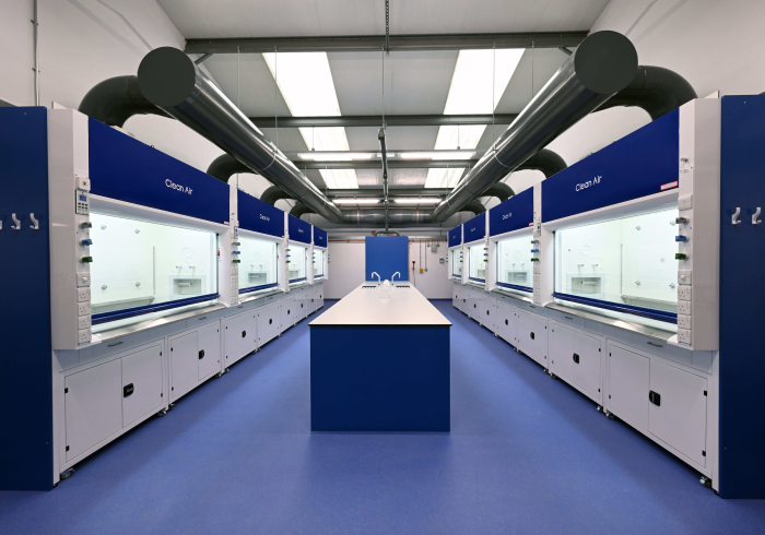 Fume Cupboards in Commercial Laboratory