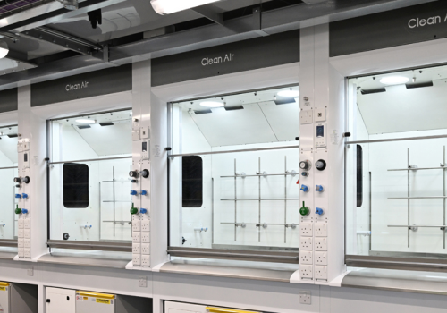Energy Efficient Clean Air APEX-5 Fume Cupboards for the University of Manchester